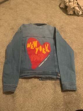 Target Take Pride New York 1969 Stonewall Riots Denim Jacket XXL
